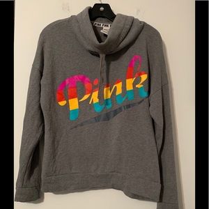 Pink Victoria’s Secret sweatshirt